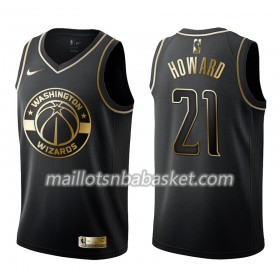 Maillot Homme Washington Wizards Dwight Howard 21 Nike Noir Gold Edition Swingman